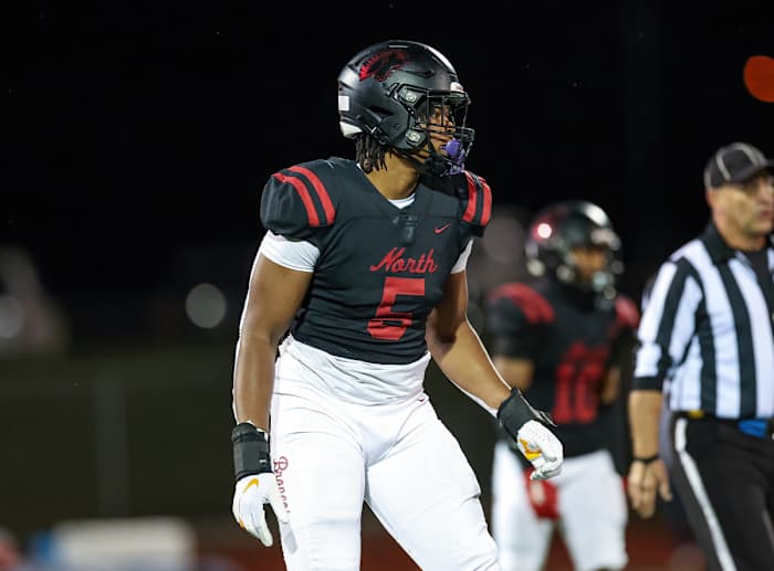 Lee's Summit North Lee's Summit West Missouri football 10-13-23 David Smith 23851